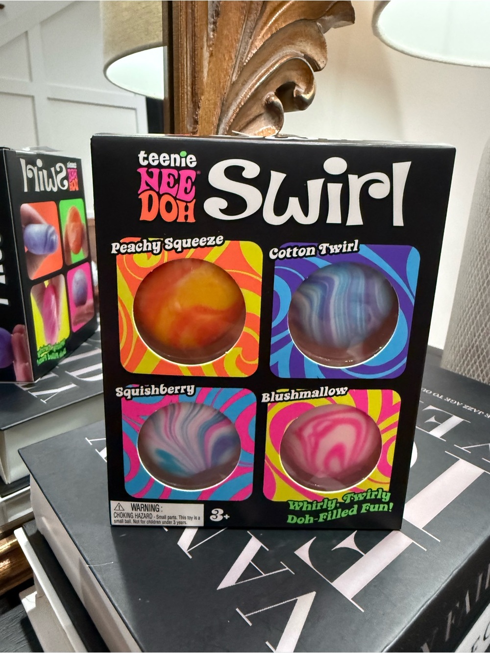 Teenie NeeDoh swirl 4 pack